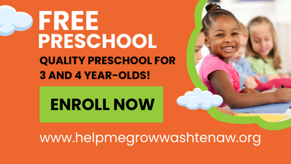 Free Preschool Enroll Now 